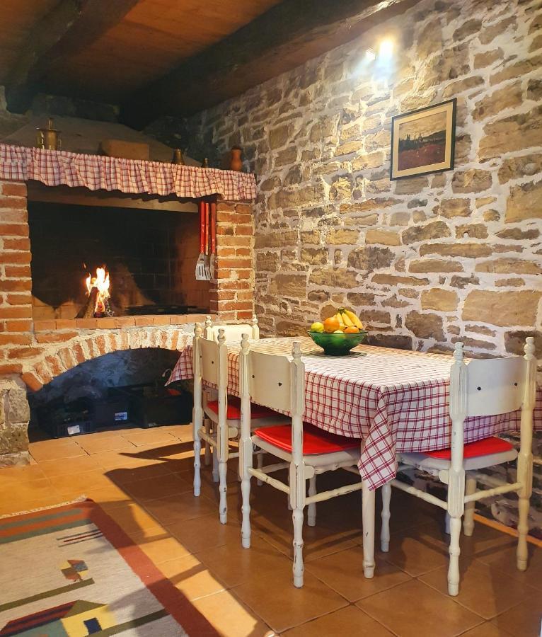 Casa Leonarda, Old Authentic Istrian Stone House Near Motovun, Central Istria Zamask Ngoại thất bức ảnh