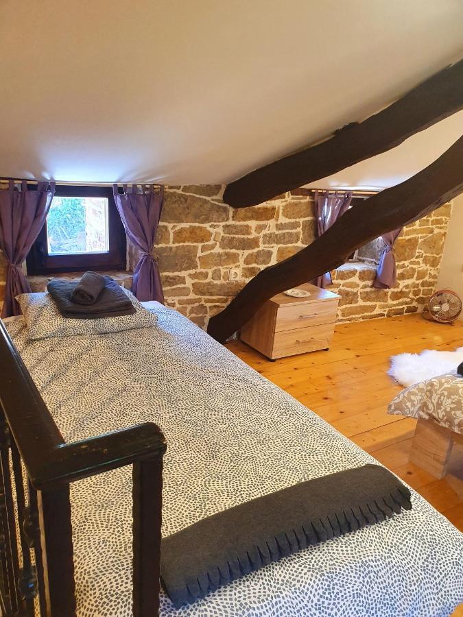 Casa Leonarda, Old Authentic Istrian Stone House Near Motovun, Central Istria Zamask Ngoại thất bức ảnh