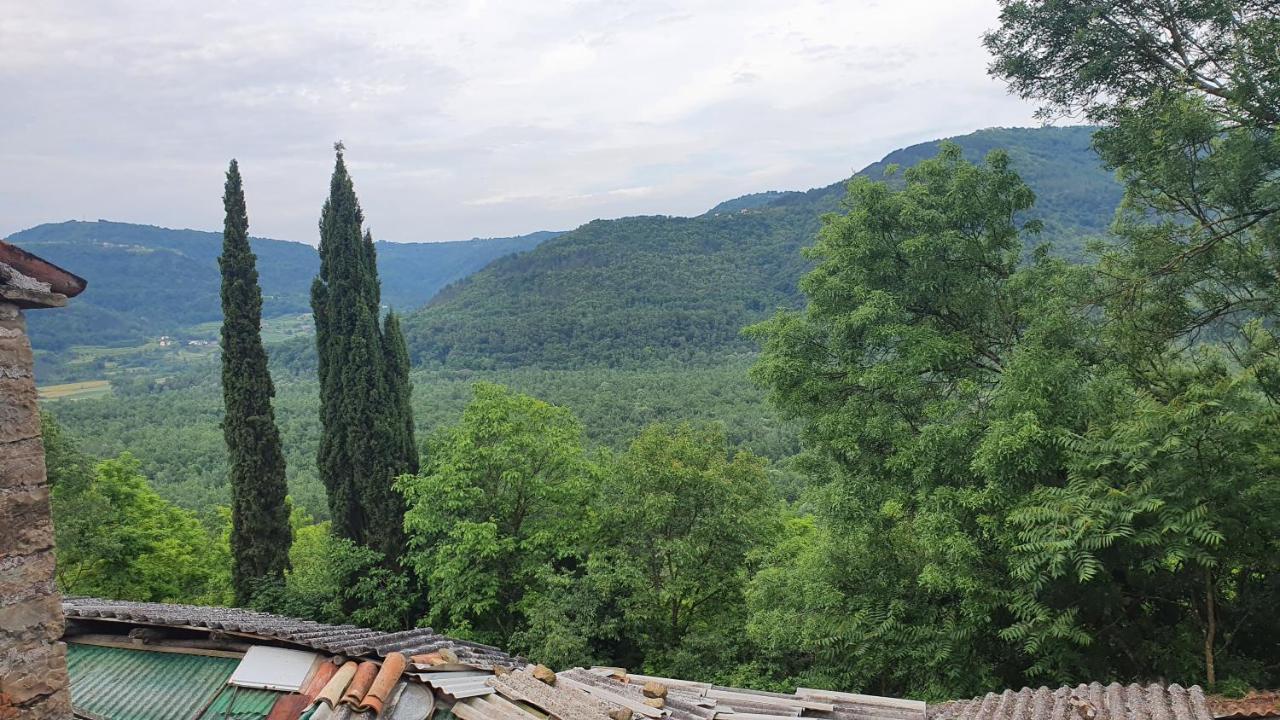 Casa Leonarda, Old Authentic Istrian Stone House Near Motovun, Central Istria Zamask Ngoại thất bức ảnh