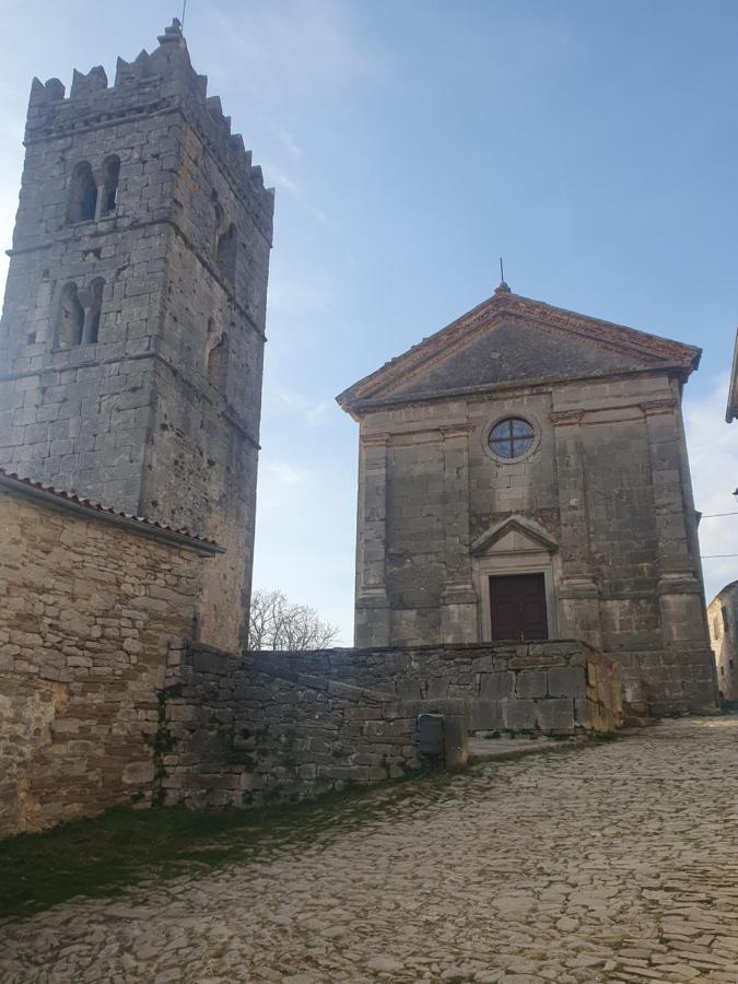 Casa Leonarda, Old Authentic Istrian Stone House Near Motovun, Central Istria Zamask Ngoại thất bức ảnh